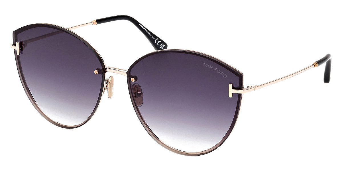 Tom Ford® FT1106 EVANGELINE Cat-Eye Sunglasses - EuroOptica