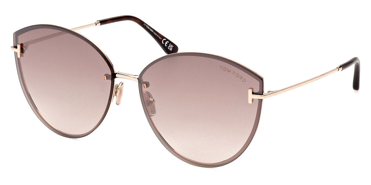 Tom Ford® FT1106 EVANGELINE Cat-Eye Sunglasses - EuroOptica