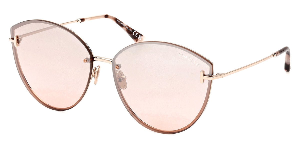 Tom Ford® FT1106 EVANGELINE Cat-Eye Sunglasses - EuroOptica display picture 3