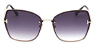 Tom Ford® FT1107 FT1107 28B 62 - 28B - Shiny Rose Gold / Shiny Rose Gold Sunglasses