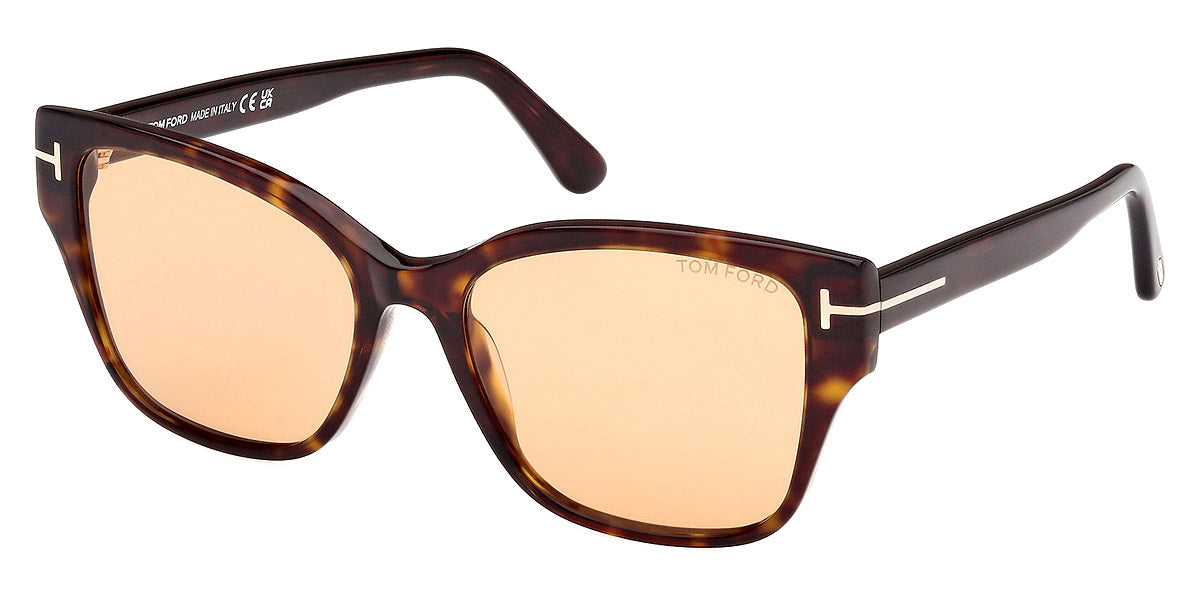 Tom Ford® FT1108 ELSA FT1108 52E 55 - 52E - Dark Havana / Dark Havana Sunglasses