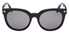 Tom Ford® FT1109 FT1109 01D 53 - 01D - Shiny Black / Shiny Black Sunglasses