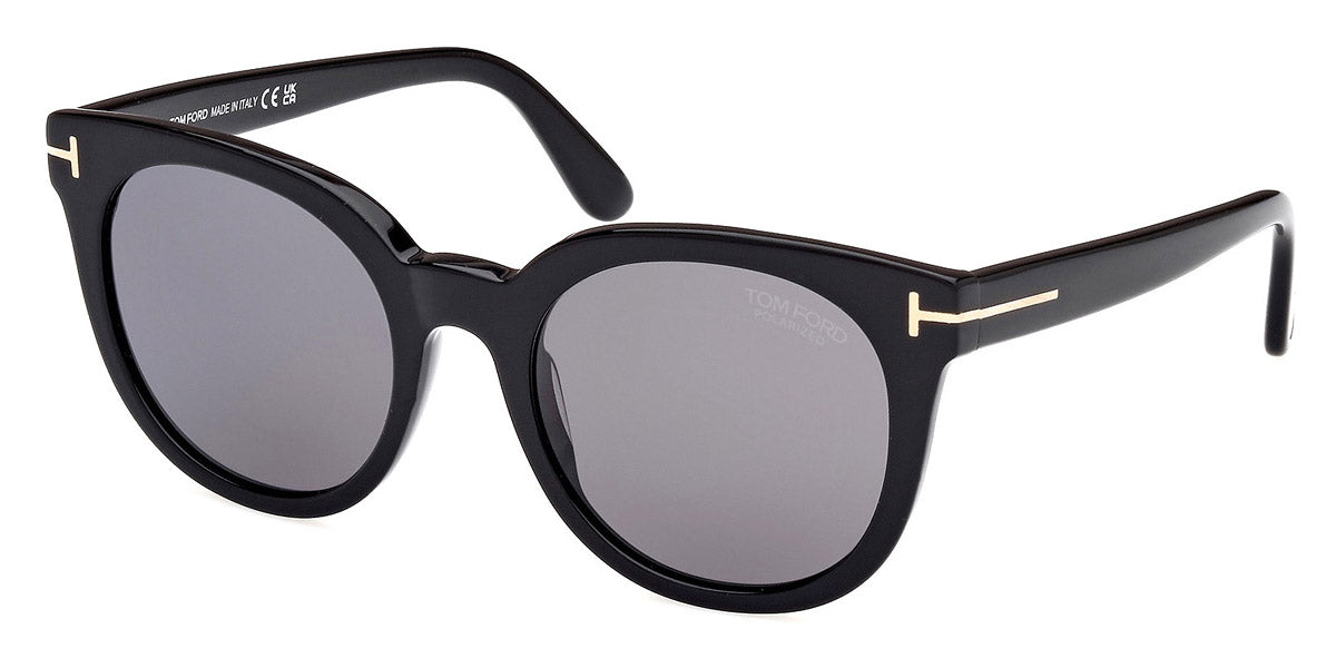 Tom Ford® FT1109 FT1109 01D 53 - 01D - Shiny Black / Shiny Black Sunglasses