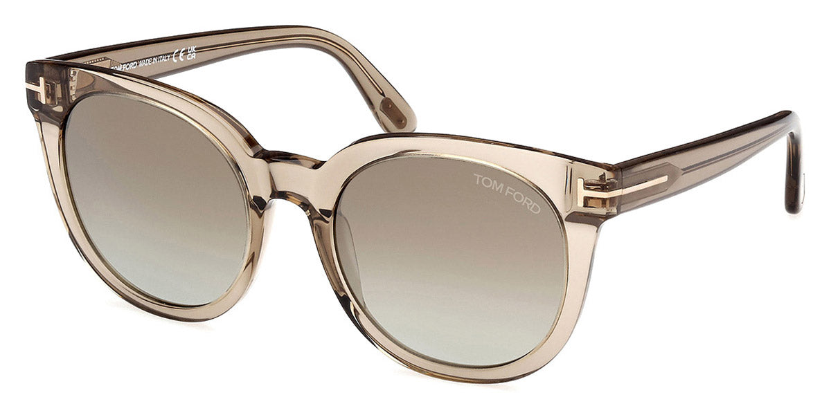 Tom Ford® FT1109 FT1109 45G 53 - 45G - Shiny Light Brown / Shiny Light Brown Sunglasses