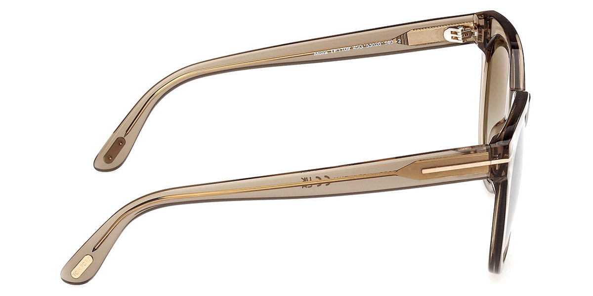Tom Ford® FT1109 FT1109 45G 53 - 45G - Shiny Light Brown / Shiny Light Brown Sunglasses