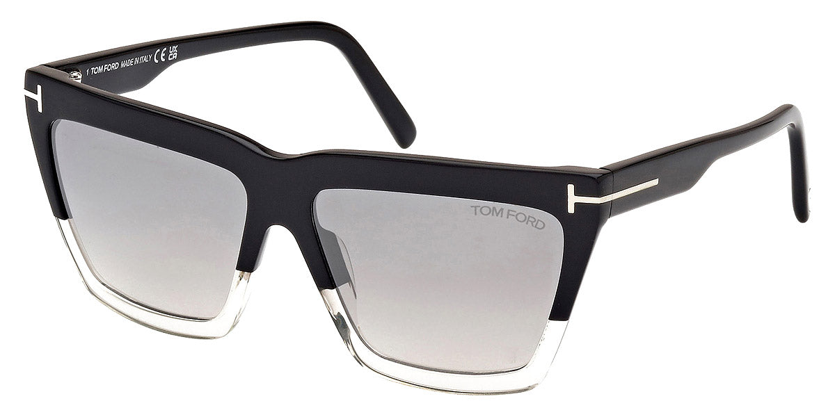 Tom Ford® FT1110 EDEN FT1110 05C 56 - 05C - Black/Crystal / Black/Crystal Sunglasses
