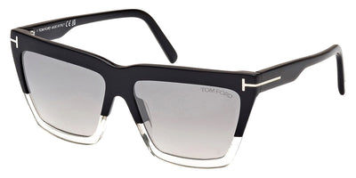 Tom Ford® FT1110 EDEN FT1110 05C 56 - 05C - Black/Crystal / Black/Crystal Sunglasses
