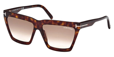 Tom Ford® FT1110 EDEN FT1110 52F 56 - 52F - Dark Havana / Dark Havana Sunglasses