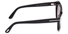 Tom Ford® FT1111 FT1111 01C 55 - 01C - Shiny Black / Shiny Black Sunglasses