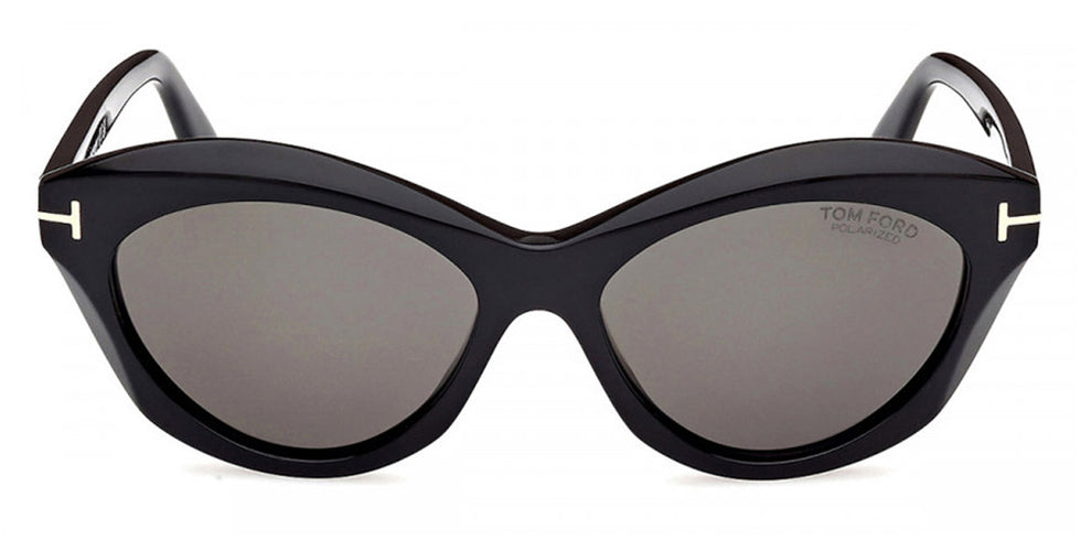 Tom Ford® FT1111 FT1111 01D 55 - 01D - Shiny Black / Shiny Black Sunglasses