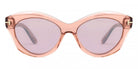 Tom Ford® FT1111 FT1111 72Z 55 - 72Z - Shiny Light Pink / Shiny Light Pink Sunglasses
