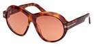 Tom Ford® FT1113 FT1113 53T 59 - 53T - Blonde Havana / Blonde Havana Sunglasses