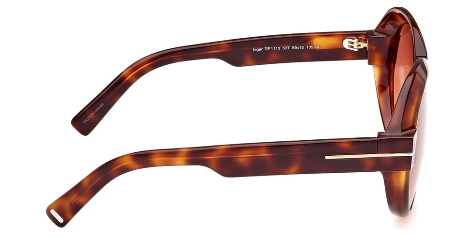 Tom Ford® FT1113 FT1113 53T 59 - 53T - Blonde Havana / Blonde Havana Sunglasses