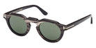 Tom Ford® FT1129-P FT1129-P 63N 45 - 63N Black/Horn / Green Sunglasses