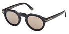 Tom Ford® FT1129-P FT1129-P 64L 45 - 64L Colored Horn / Roviex Mirrored Sunglasses