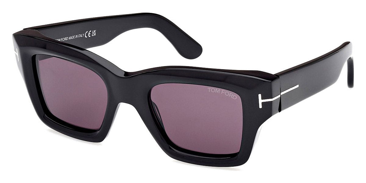 Tom Ford® FT1154 FT1154 01A 50 - 01A - Shiny Black / Shiny Black Sunglasses