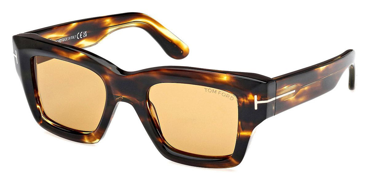 Tom Ford® FT1154 FT1154 52E 50 - 52E - Dark Havana / Dark Havana Sunglasses
