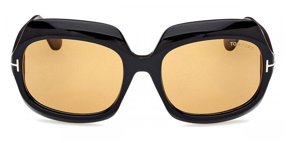 Tom Ford® FT1155 FT1155 01E 60 - 01E - Shiny Black / Shiny Black Sunglasses