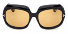 Tom Ford® FT1155 FT1155 01E 60 - 01E - Shiny Black / Shiny Black Sunglasses
