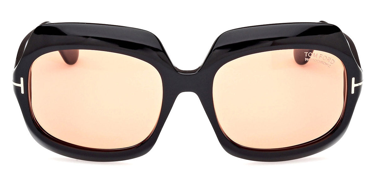 Tom Ford® FT1155 FT1155 05E 60 - 05E - Shiny Black / Shiny Black Sunglasses