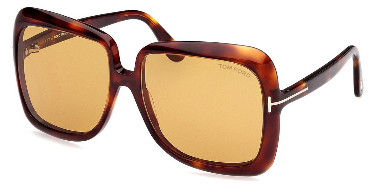 Tom Ford® FT1156 FT1156 52E 59 - 52E - Dark Havana / Dark Havana Sunglasses