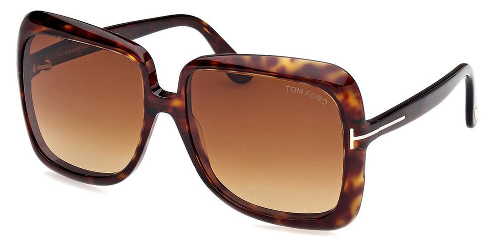 Tom Ford® FT1156 FT1156 52F 59 - 52F - Dark Havana / Dark Havana Sunglasses