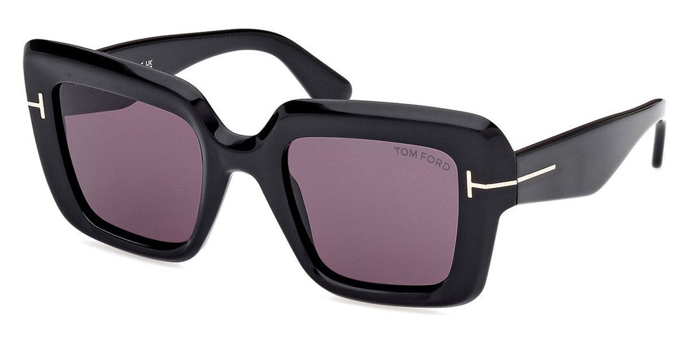 Tom Ford® FT1157 FT1157 01A 50 - 01A - Shiny Black / Shiny Black Sunglasses