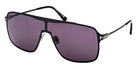 Tom Ford® FT1173 Zappa FT1173 Zappa 01A 69 - 01A - Shiny Black / Shiny Black Sunglasses