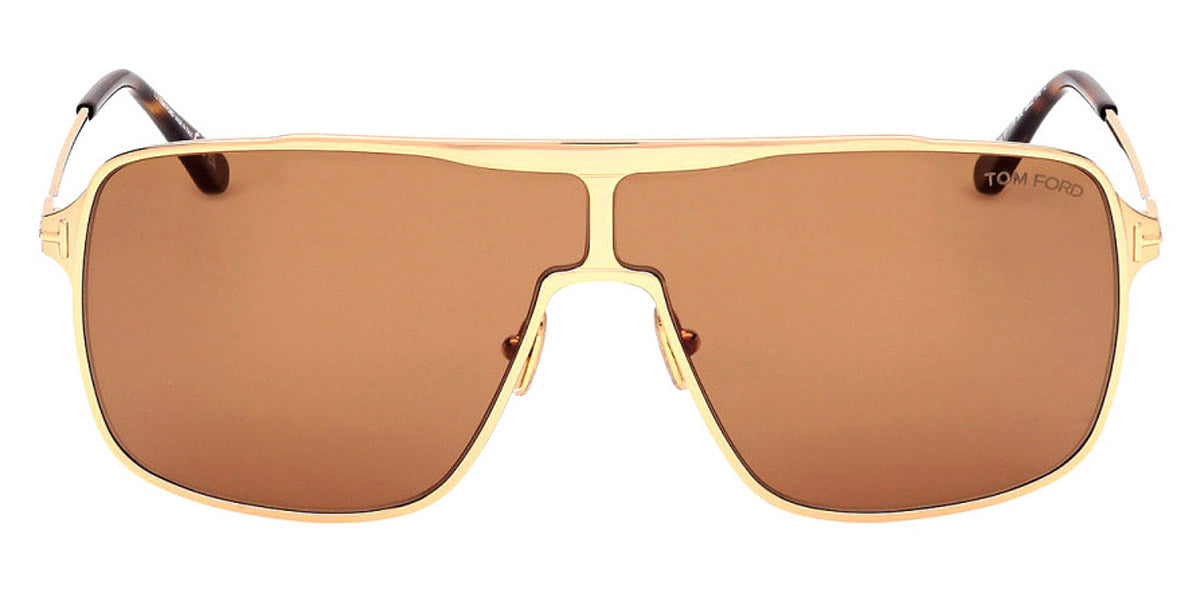 Tom Ford® FT1173 Zappa FT1173 Zappa 30E 69 - 30E - Shiny Deep Gold / Shiny Deep Gold Sunglasses