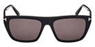 Tom Ford® FT1175 Aslan FT1175 Aslan 01A 56 - 01A - Shiny Black / Shiny Black Sunglasses