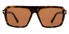 Tom Ford® FT1176 Vincent FT1176 Vincent 52E 56 - 52E - Dark Havana / Dark Havana Sunglasses
