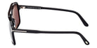 Tom Ford® Kemp FT1177 FT1177 01A 59 - Shiny Black / Smoke Sunglasses