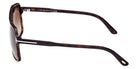 Tom Ford® Kemp FT1177 FT1177 52B 59 - Dark Havana / Gradient Smoke Sunglasses