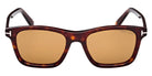 Tom Ford® FT1179 Barron FT1179 Barron 52E 54 - 52E - Dark Havana / Dark Havana Sunglasses