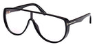 Tom Ford® FT1182 Achilles FT1182 Achilles 01A 138 - 01A - Shiny Black / Shiny Black Sunglasses