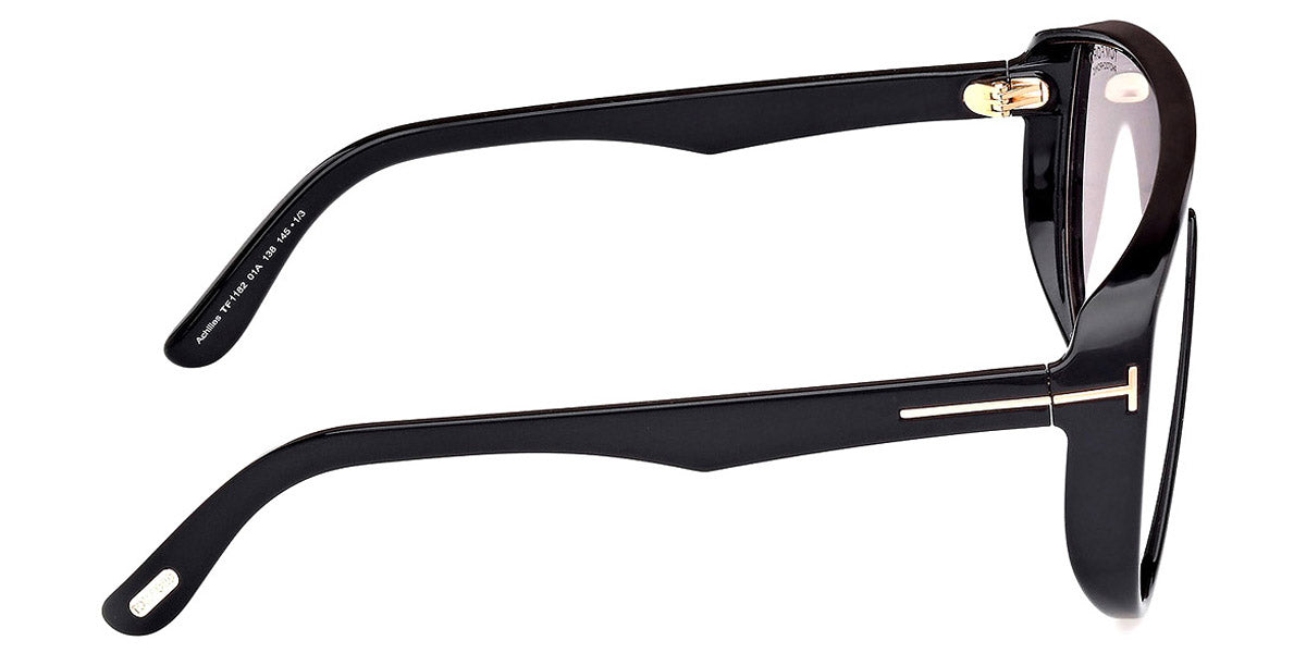 Tom Ford® FT1182 Achilles FT1182 Achilles 01A 138 - 01A - Shiny Black / Shiny Black Sunglasses