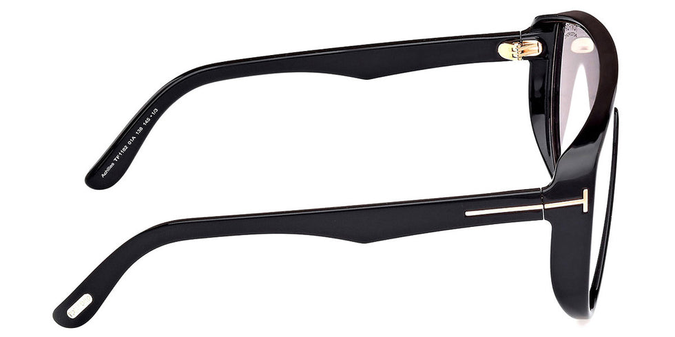 Tom Ford® FT1182 Achilles FT1182 Achilles 01A 138 - 01A - Shiny Black / Shiny Black Sunglasses