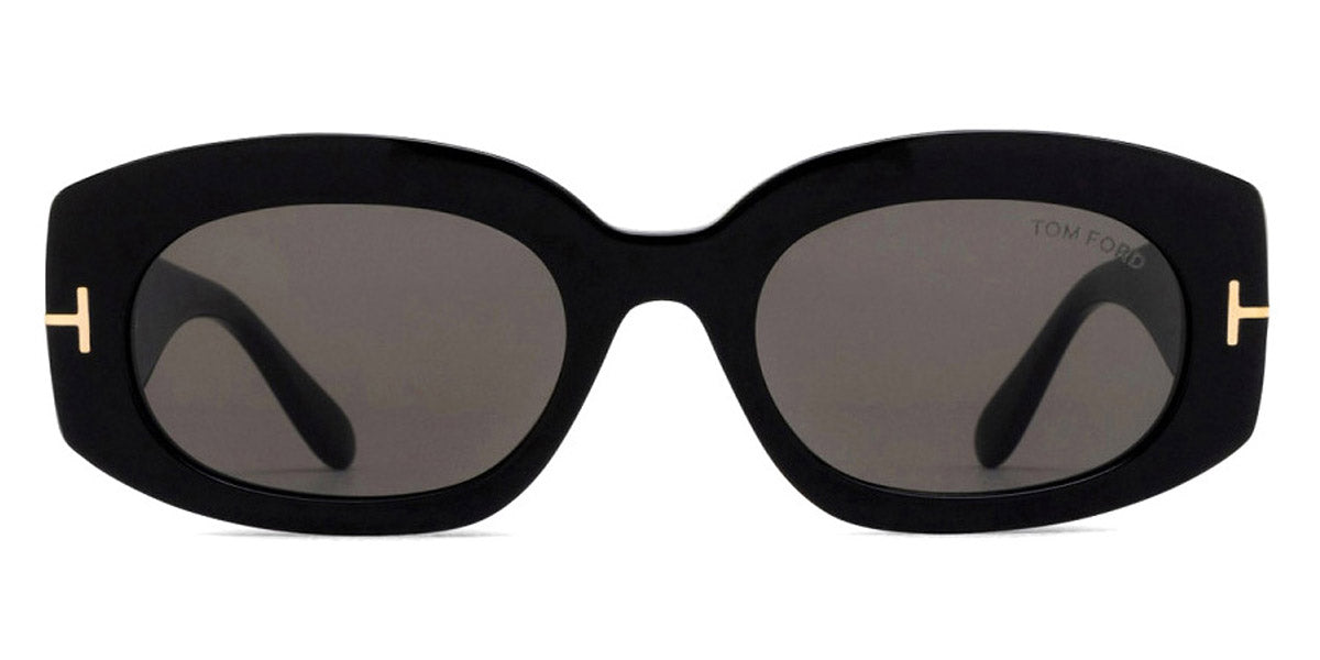 Tom Ford® FT1187 Cielle FT1187 Cielle 01A 52 - 01A - Shiny Black / Shiny Black Sunglasses