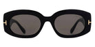 Tom Ford® FT1187 Cielle FT1187 Cielle 01A 52 - 01A - Shiny Black / Shiny Black Sunglasses