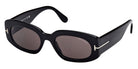 Tom Ford® FT1187 Cielle FT1187 Cielle 01A 52 - 01A - Shiny Black / Shiny Black Sunglasses