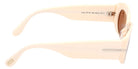 Tom Ford® FT1187 Cielle FT1187 Cielle 25E 52 - 25E - Shiny Ivory / Shiny Ivory Sunglasses