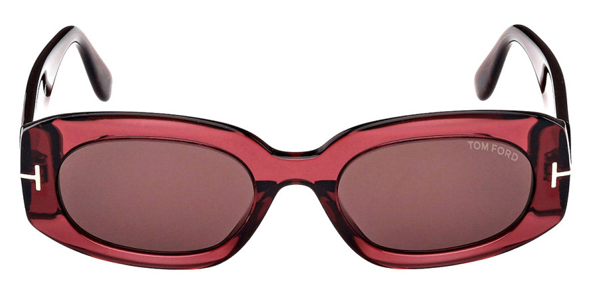 Tom Ford® FT1187 Cielle FT1187 Cielle 69E 52 - 69E - Shiny Bordeaux / Shiny Bordeaux Sunglasses