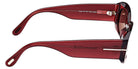 Tom Ford® FT1187 Cielle FT1187 Cielle 69E 52 - 69E - Shiny Bordeaux / Shiny Bordeaux Sunglasses