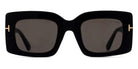 Tom Ford® FT1188 Brigitta FT1188 Brigitta 01A 50 - 01A - Shiny Black / Shiny Black Sunglasses