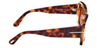 Tom Ford® FT1188 Brigitta FT1188 Brigitta 45E 50 - 45E - Shiny Light Brown / Shiny Light Brown Sunglasses