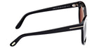 Tom Ford® FT1189 Odette FT1189 Odette 01E 53 - 01E - Shiny Black / Shiny Black Sunglasses