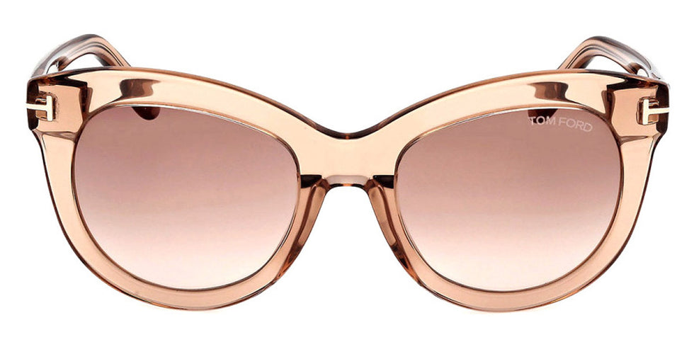 Tom Ford® FT1189 Odette FT1189 Odette 45F 53 - 45F - Shiny Light Brown / Shiny Light Brown Sunglasses