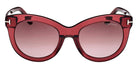 Tom Ford® FT1189 Odette FT1189 Odette 69T 53 - 69T - Shiny Bordeaux / Shiny Bordeaux Sunglasses