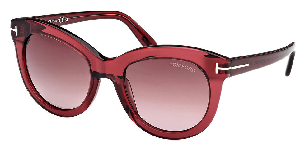 Tom Ford® FT1189 Odette FT1189 Odette 69T 53 - 69T - Shiny Bordeaux / Shiny Bordeaux Sunglasses