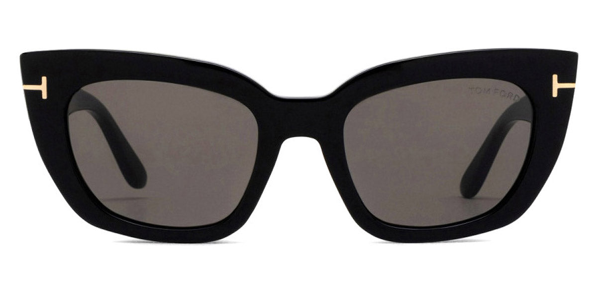 Tom Ford® FT1190 Athena FT1190 Athena 01A 53 - 01A - Shiny Black / Shiny Black Sunglasses
